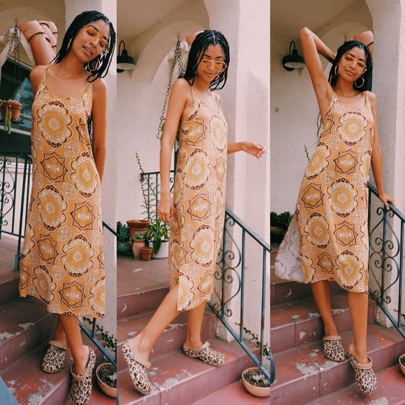 New Novella Royale The Avery Dress midi aqua lilies floral M - Picture 9 of 16